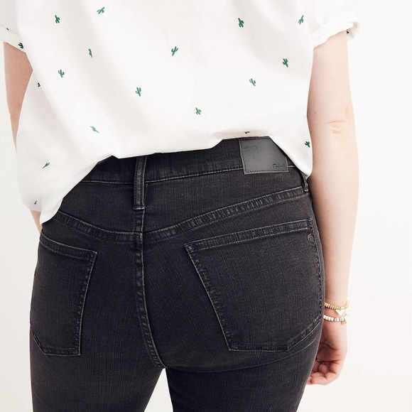 Madewell black stretch denim jeans NWOT - Picture 3 of 5